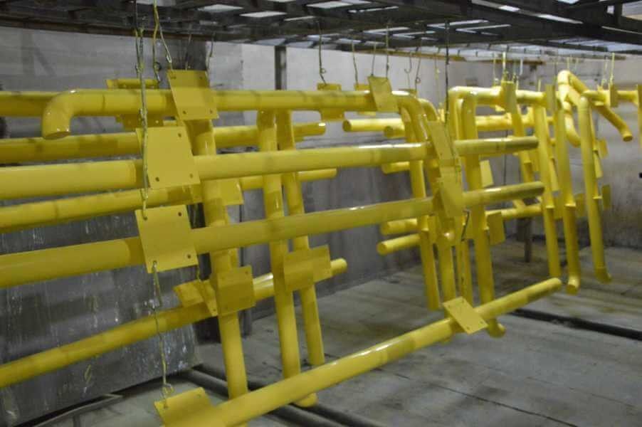 Порошкове фарбування металевих виробів